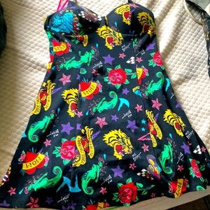 Limited Edition Betsy Johnson 50th Anniversary Halter Dress